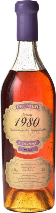 Prunier Cognac Petite Champagne 1980