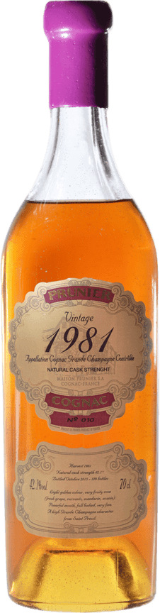 Prunier Cognac Grande Champagne 1981