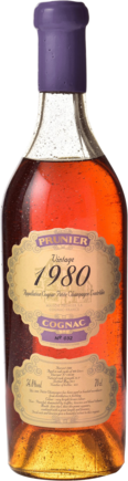 Prunier Cognac Petite Champagne 1980